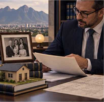 Documentos de un inmueble afecto a patrimonio familiar, asesoría de abogados de herencias en Monterrey, Nuevo León