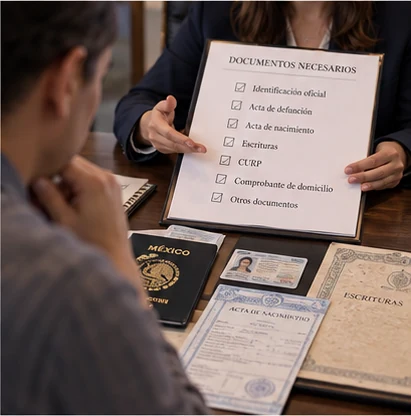 Documentos necesarios para iniciar una sucesión, servicio de abogados de sucesiones en Monterrey, Nuevo León