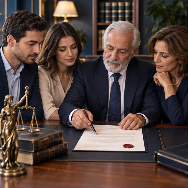 Tipo de sucesión testamentaria con testamento y herederos, servicio de abogados de sucesiones en Monterrey, Nuevo León